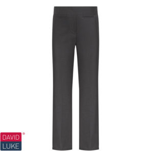 SLIM FIT JUNIOR TROUSERS - BLACK, Girls Trousers, Junior Trousers