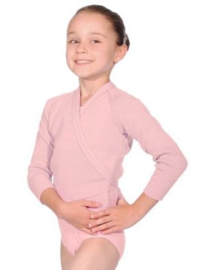 LONG SLEEVE CROSSOVER CARDIGAN, Dancewear