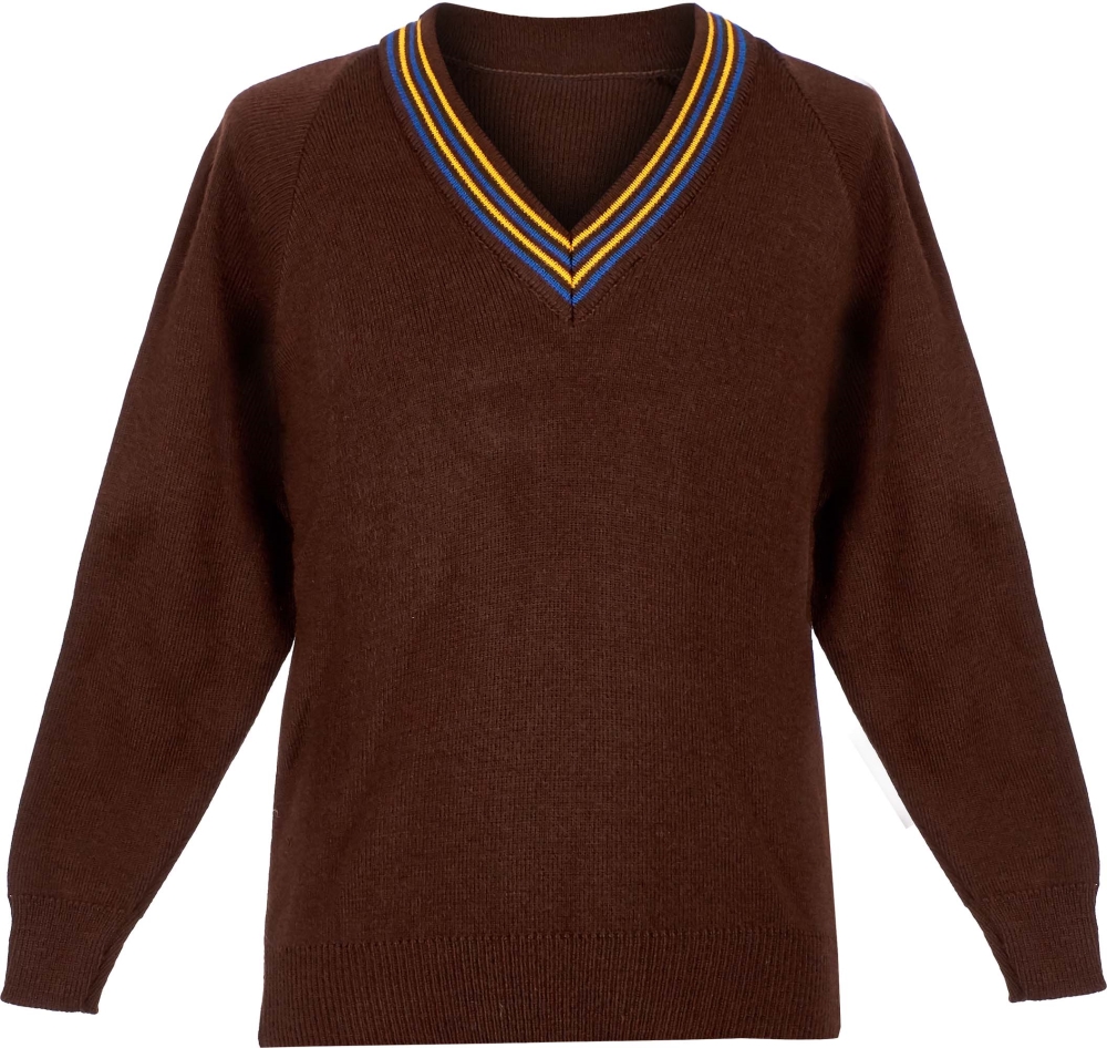 URSULINE PREP V NECK JUMPER, Ursuline Preparatory