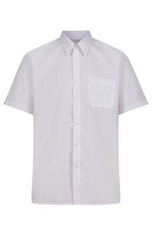 BOYS SHIRT - WHITE SS (2), Royal Liberty, Scargill Junior, St Alban's, St Edward's Senior, St Mary's Hornchurch, St Mary's Hare park, St Peter's Brentwood, Suttons, Ursuline Preparatory, Upminster Infant, Upminster Junior, Boys Shirts, St Peters Romford, Bower Park, Brittons, Campion, Emerson Park, Gidea Park, Hall Mead, Hornchurch High