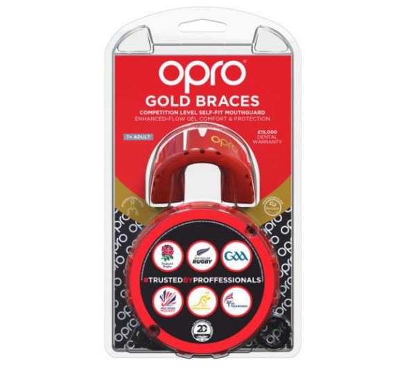 OPRO GOLD BRACES MOUTHGUARD, Gum Shields