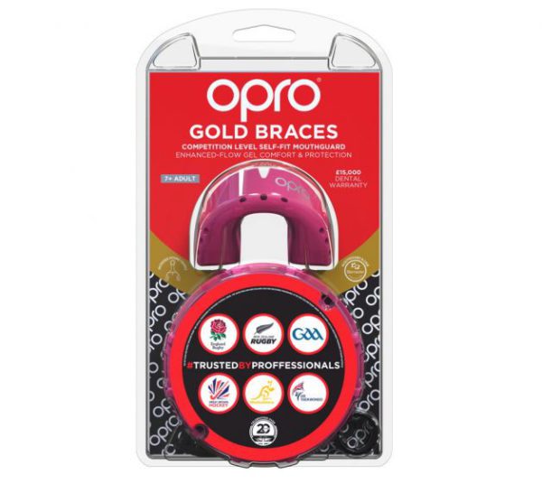 OPRO GOLD BRACES MOUTHGUARD, Gum Shields