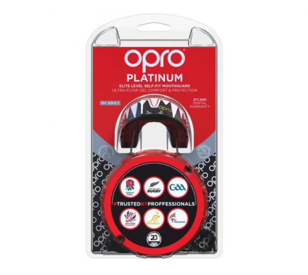 OPRO PLATINUM LEVEL MOUTHGUARD 7+ADULT, Gum Shields