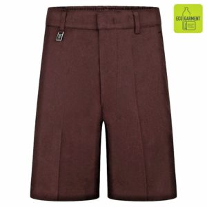 BERMUDA SHORTS - BROWN, Ursuline Preparatory