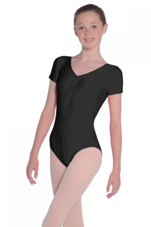 SHORT SLEEVED LEOTARD, Dancewear