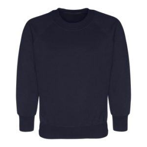 R-Neck Sweatshirts - LGHT NAVY, Jumpers & Cardigans