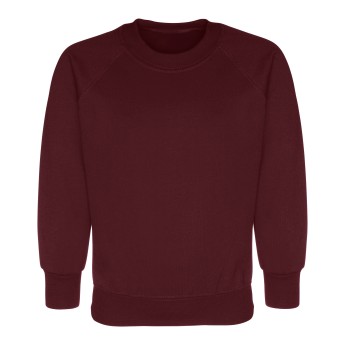 R-Neck Sweatshirts - MAROON, Jumpers & Cardigans