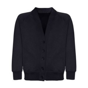 SWEAT CARDIGAN - NAVY, Jumpers & Cardigans