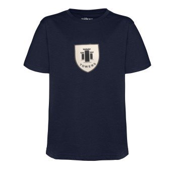 TOWERS NAVY PE T-SHIRT, Towers