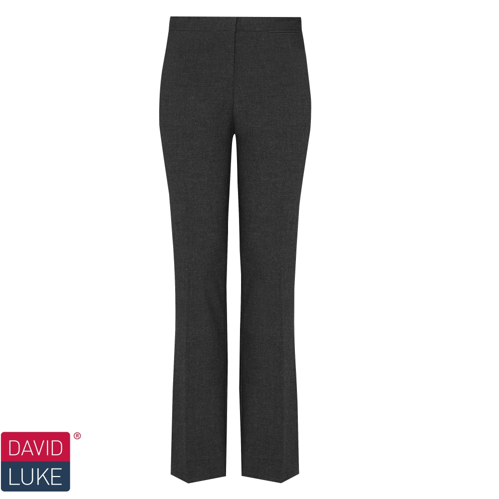 SLIM LEG TROUSER - BLACK, Girls Trousers