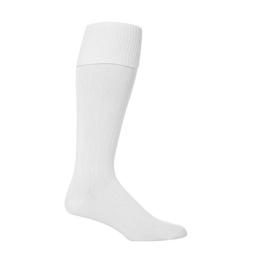 FOOTBALL SOCKS - WHITE, PE Socks, Hall Mead