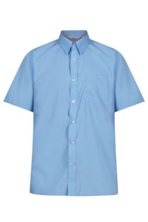 BOYS SHIRT - SKY SS (2), Boys Shirts, Gidea Park, Langtons Junior