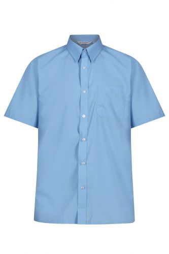 BOYS SHIRT - SKY SS (2), Boys Shirts, Gidea Park, Langtons Junior