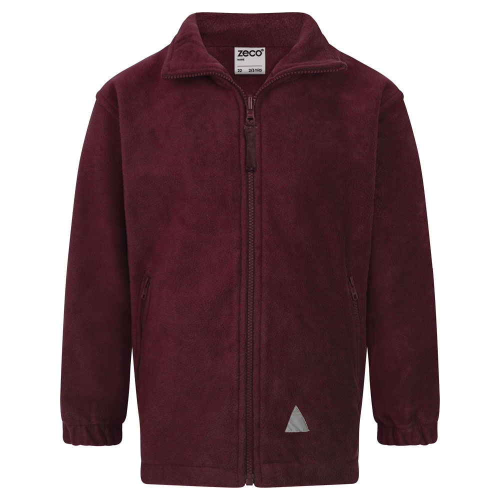 FLEECE - MAROON, Fleeces