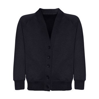 SWEAT CARDIGAN - NAVY, Jumpers & Cardigans