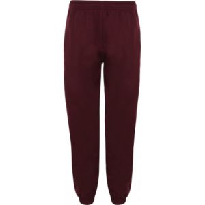 JOGGING BOTTOMS -MAROON, Scargill Junior, Joggers