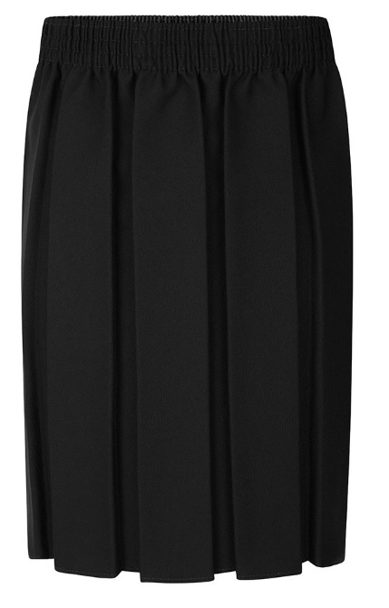 BOX PLEATED SKIRT - BLACK, Skirts & Pinafores, Benhurst, Bower Park, Concordia, Elm Park