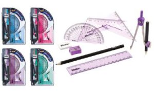 MATHS SET COOL CURVES, Stationery, Our Products, Math Sets & Calculators