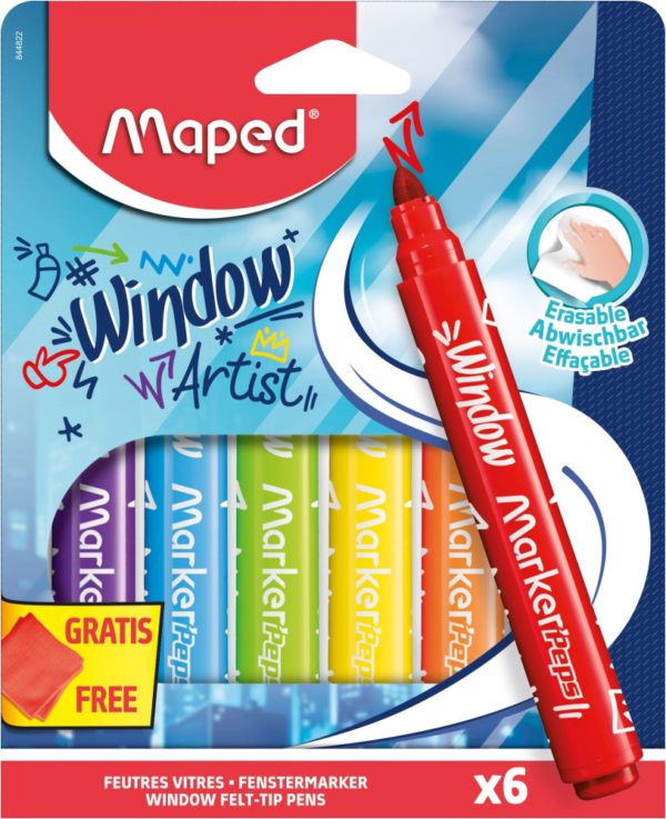 MAPED WINDOW ARTIST, Stationery, Colouring