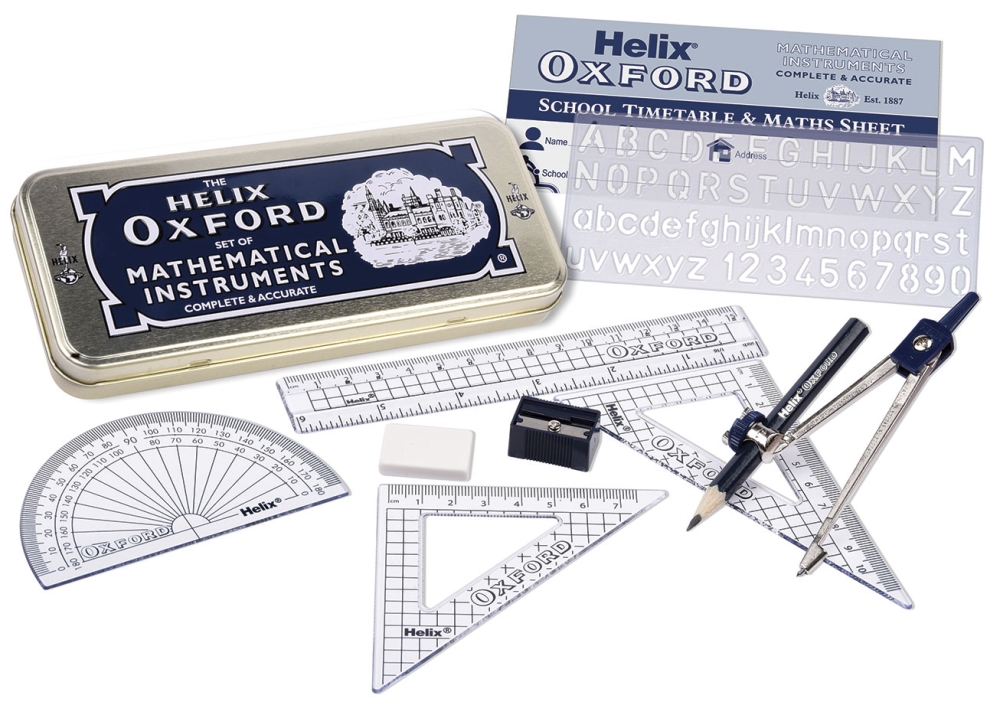 OXFORD MATHS SET, Stationery, Math Sets & Calculators