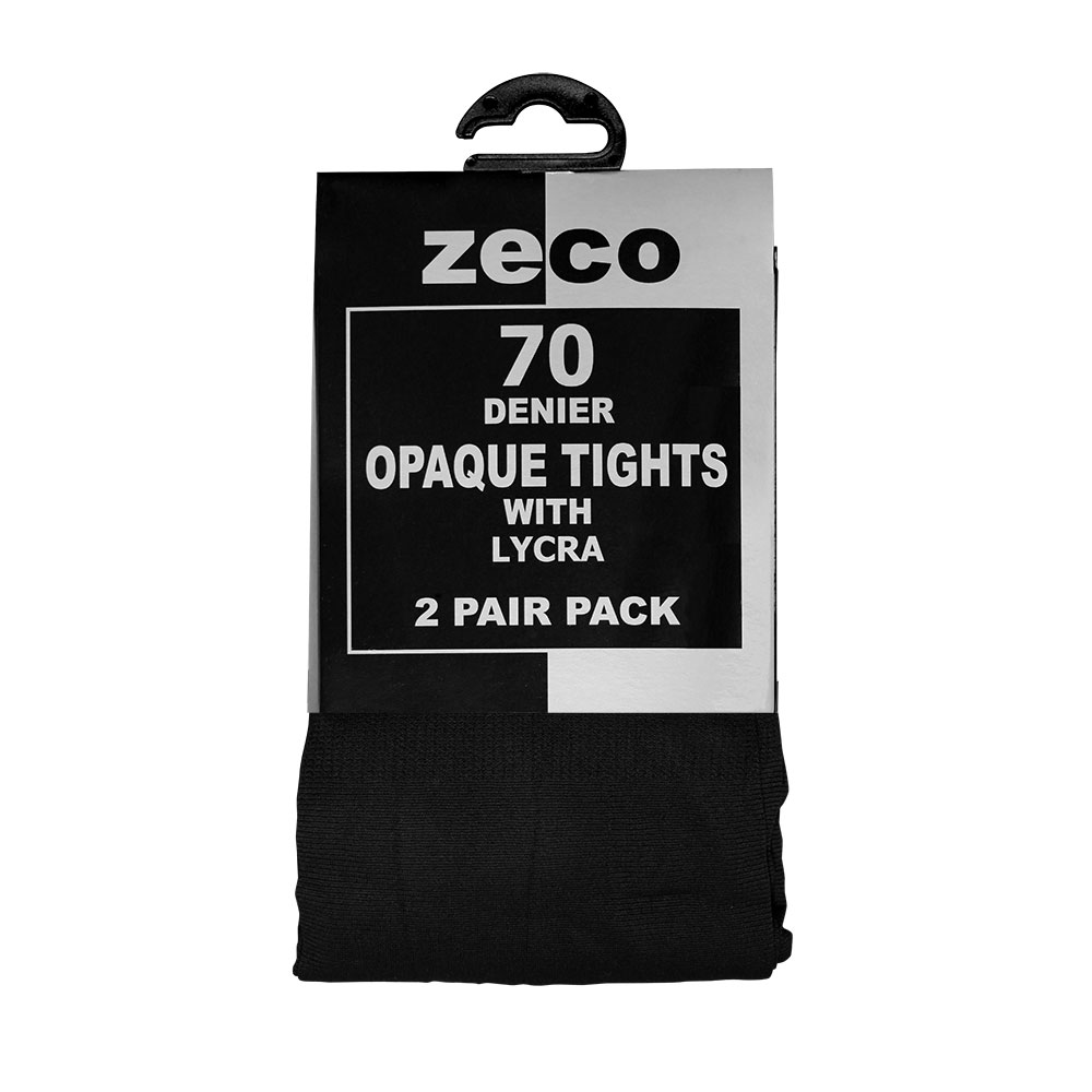 OPAQUE TIGHTS - BLACK, Socks & Tights, Hornchurch High
