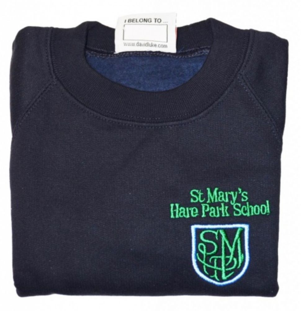 HARE PARK SWEATSHIRT - NURSERY ONLY, St Mary's Hare park