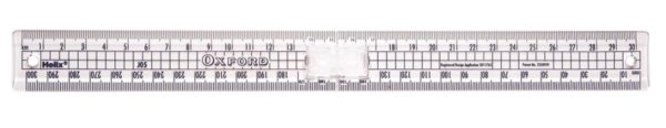 HELIX OXFORD FOLDING RULER, Stationery, Pencil Cases & Rulers