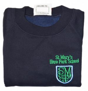 HARE PARK SWEATSHIRT - NURSERY ONLY, St Mary's Hare park