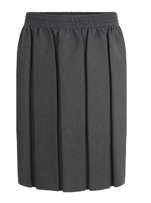 BOX PLEATED SKIRT - GREY, Hylands, James Oglethorpe, Langtons Infant, Langtons Junior, Parklands Primary, Ardleigh Green, Scargill Junior, Scotts, Squirrels Heath, St Alban's, St Mary's Hornchurch, Suttons, Towers, Warley Primary, St Peters Romford, Skirts & Pinafores, Branfil, Gidea Park, Hacton Primary, Harold Wood Primary