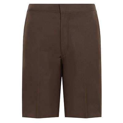 BERMUDA SHORTS - BROWN, Ursuline Preparatory