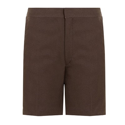 CLASSIC SHORTS - BROWN, Ursuline Preparatory