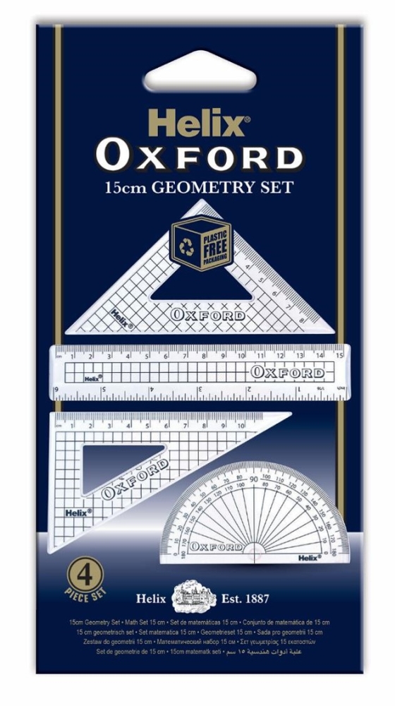 15CM GEOMETRY SET, Math Sets & Calculators