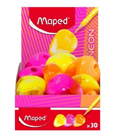 MAPED NEON PENCIL SHARPENER 1, Sharpeners & Erasers