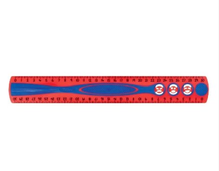 KIDY LEARN GRIP RULER, Pencil Cases & Rulers