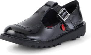 KICKERS T-BAR PATENT, Girls Shoes