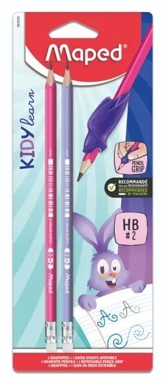 KIDY LEARN PENCILS WITH GRIP 2, Pens & Pencils