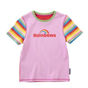 RAINBOWS SHORT SLEEVED T-SHIRT, Rainbows